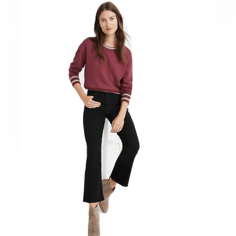 MADEWELL "CALI DEMI-BOOT:  TENCEL DENIM EDITION" In "BLACK FROST"